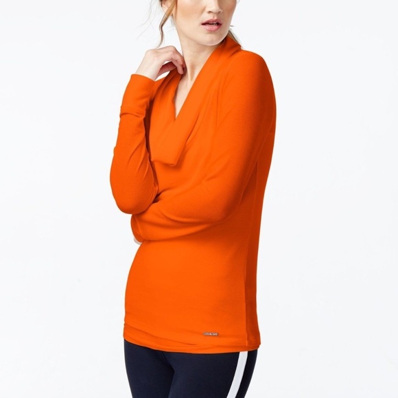 michael kors hoodie womens orange